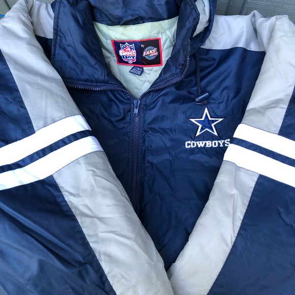 Vintage Cowboys Starter Performance Jacket Game Day Fans Gear - Picture 1 of 5